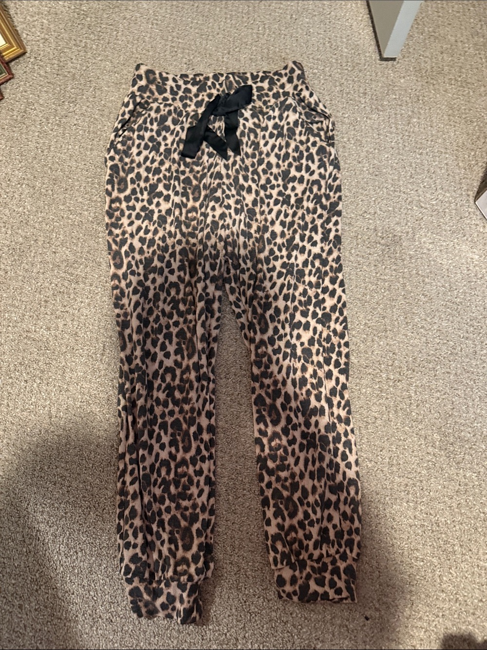 Victoria’s Secret Leopard Print PJ pajama Pant bottoms